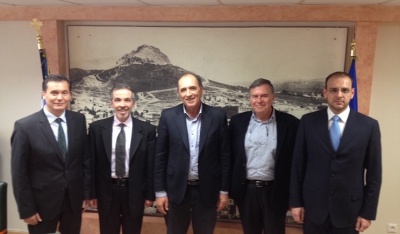 Συνάντηση του Υπουργού κ. Σταθάκη με την «Ελληνικά Υδατοδρόμια» για το project Υδατοδρόμια / Υδροπλάνα στην Ελλάδα