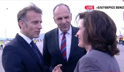 Αναχωρεί ο πρόεδρος της Γαλλίας Εμμανουέλ Μακρόν (βίντεο)