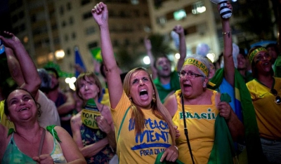 Παροξυσμός στη Βραζιλία μετά την ψήφο για αποπομπή Ρούσεφ