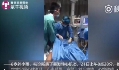 Κίνα: 30 γιατροί έκαναν 30.000 μαλάξεις σε 8χρονο για να του σώσουν τη ζωή