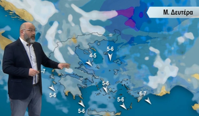 Σάκης Αρναούτογλου: Η πρώτη εικόνα για τον καιρό του Πάσχα – Μεγάλη Εβδομάδα με βροχές