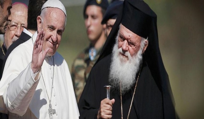 Ιστορική επίσκεψη Πάπα Φραγκίσκου στη Λέσβο
