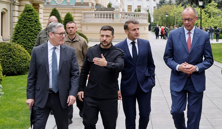 Ζελένσκι: Με ισχυρή ευρωπαϊκή υποστήριξη στον Λευκό Οίκο