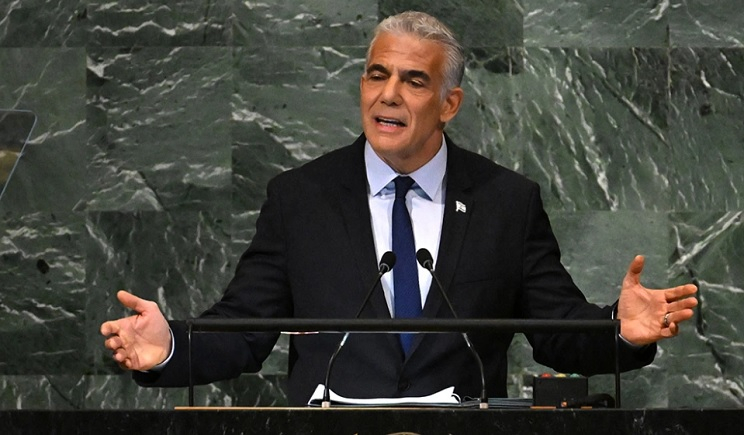 ΟΗΕ - Ιστορική ομιλία Λαπίντ: Είμαστε υπέρ μιας ειρηνικής λύσης δύο κρατών με την Παλαιστίνη