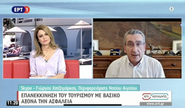 Γ. Χατζημάρκος: «Ευχαριστούμε τη Σύμπλευση για την υπέροχη αυτή ιατρική και κοινωνική προσφορά στα μικρά νησιά του Αιγαίου, σε συνεργασία με τον ΕΟΔΥ»