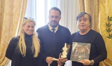 Επίσκεψη του Αντιδημάρχου Πολιτισμού Βασίλη Φλεριανού στη Gravina in Puglia Νέα σελίδα πολιτιστικής συνεργασίας