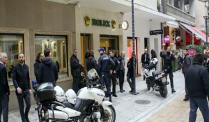 Κινηματογραφική ληστεία στο κατάστημα της Rolex στην Αθήνα