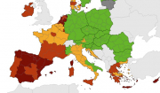 Κορωνοϊός - ECDC: Σε «βαθύ κόκκινο» έβαλε Νότιο Αιγαίο και Κρήτη - Στο «κόκκινο» οι περισσότερες περιοχές της χώρας