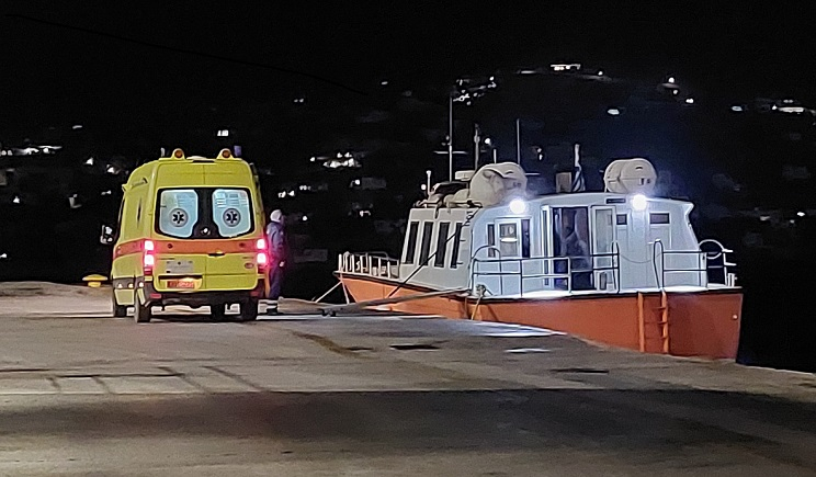 Θαλάσσιες διακομιδές από το λιμάνι της Πάρου