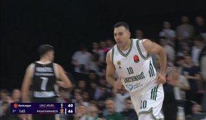 Βιλερμπάν - Παναθηναϊκός 78-79: Είχε Σλούκα και πήρε το θρίλερ στη Γαλλία (Βίντεο)