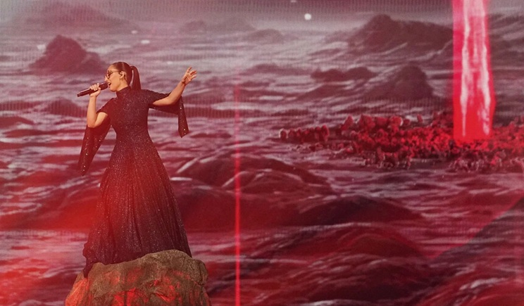 Eurovision 2025: Εντυπωσίασε η Κλαυδία με την ερμηνεία και την εμφάνισή της