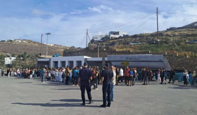 Κύθνος: Συγκέντρωση διαμαρτυρίας για την ακτοπλοϊκή σύνδεση του νησιού (βίντεο)