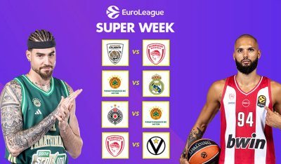 Euroleague: «Διαβολοβδομάδα» κρίσης για τον Παναθηναϊκό και καθιέρωσης για τον Ολυμπιακό