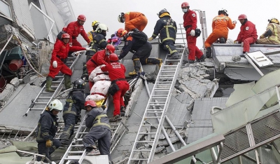 Ταϊβάν: Στους 28 οι νεκροί από τον σεισμό - μάχη με τον χρόνο για τα σωστικά συνεργεία