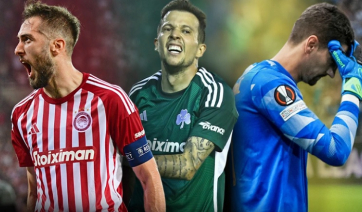 Europa League: «Σφυριά» του Ολυμπιακού στη Γουέστ Χαμ, ήττες για ΑΕΚ και Παναθηναϊκό