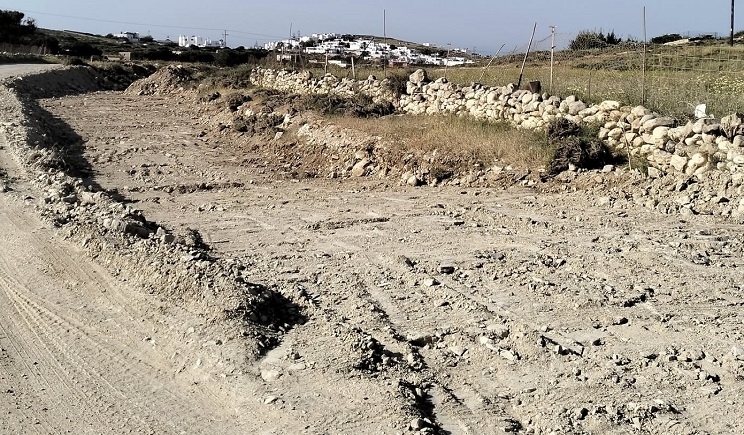 H Λαϊκή Συσπείρωση Πάρου για τις εργασίες που γίνονται στον ξηροπόταμο της Νάουσας