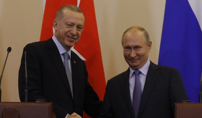 Ερντογάν κατά Πούτιν: Τον κατηγορεί ότι στηρίζει «μισθοφόρους» στη Λιβύη»