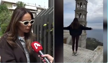 Μ. Αντωνά: «Ήταν όνειρό μου να κάνω Πάσχα στην Τήνο - Έχω ψυχική σύνδεση με την Παναγία» (βίντεο)