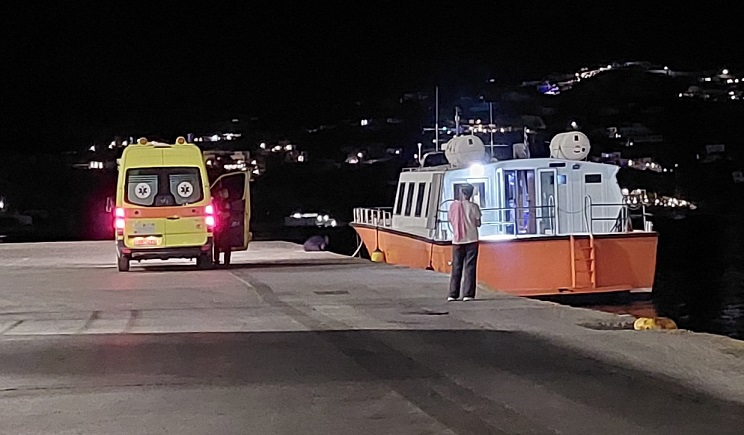 Θαλάσσιες διακομιδές από Πάρο και Τήνο