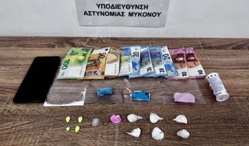 Συνελήφθη 53χρονος για διακίνηση ναρκωτικών στη Μύκονο