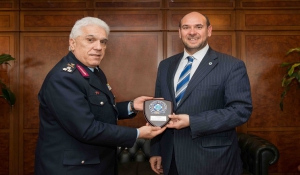 Συνάντηση προέδρου του Ε.Κ.Α.Β. με τον Αρχηγό της Ελληνικής Αστυνομίας