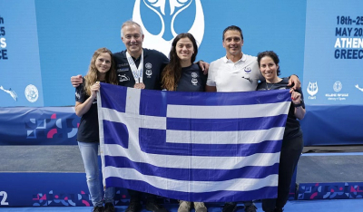 Έξι παγκόσμια ρεκόρ – Δύο χάλκινα μετάλλια για τον Άρη Ιωαννίδη – Πανελλήνιο ρεκόρ από την Ελένη Διαμαντή την 4η ημέρα του 15ου Παγκόσμιου Πρωταθλήματος Ελεύθερης Κατάδυσης Πισίνας στο ΟΑΚΑ