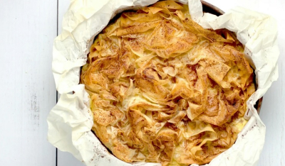 Συνταγή για την πιο εύκολη γαλατόπιτα -Τραγανή, με πλούσια κρέμα