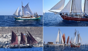 «Τα Καπετανέικα»: Ναυτικό υπερθέαμα στον κόλπο της Νάουσας Πάρου! (Βίντεο + Φωτό)