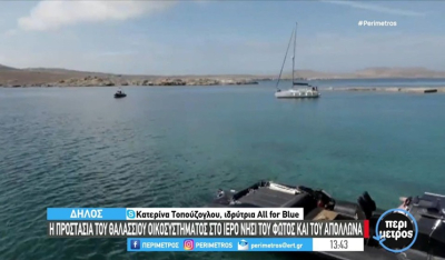 Δήλος: Υποβρύχιος και παράκτιος καθαρισμός για την προστασία του θαλάσσιου οικοσυστήματος στο ιερό νησί του φωτός και του Απόλλωνα (βίντεο)