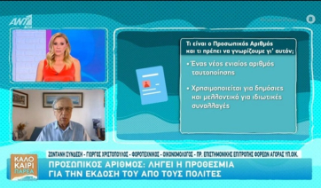 Προσωπικός αριθμός: Λήγει η προθεσμία για την έκδοσή του από τους πολίτες (Βίντεο)