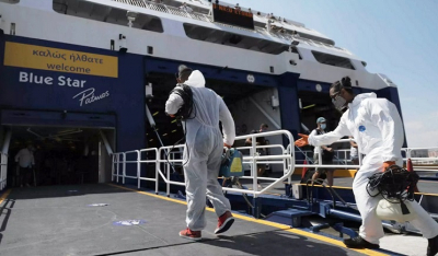 Πειραιάς: Σε αυτά τα πλοία θα γίνονται δειγματοληπτικά τεστ κορονοϊού στους επιβάτες