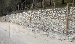 Πάρος: Δημοτικό έργο κατασκευής τοιχίου αντιστήριξης