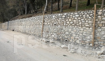 Πάρος: Δημοτικό έργο κατασκευής τοιχίου αντιστήριξης
