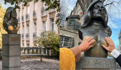 Σάλος στη Μονμάρτη: Ξεθώριασε το στήθος της Δαλιδά από το... πασπάτεμα τουριστών -Το πιάνουν για «καλοτυχία» (βίντεο)