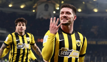 Συντριβή του Παναθηναϊκού, 4-0 από την ΑΕΚ με καρέ τερμάτων του απίστευτου Γιόβιτς