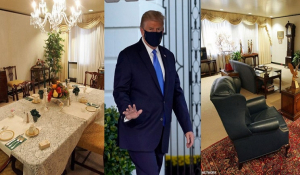 Ντόναλντ Τραμπ: Η πολυτελής σουίτα στην οποία νοσηλεύεται -Εχει γραφείο, σαλόνι και τραπεζαρία -Εικόνες χλιδής