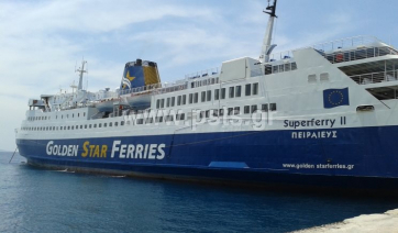 Επιστρέφει Ραφήνα λόγω βλάβης το Superferry με 861 επιβάτες