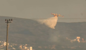 Φωτιά τώρα - Κύθηρα: Αναζωπυρώσεις καθ’ όλη τη διάρκεια της νύχτας - Μέχρι την Αφρική ο καπνός (βίντεο)