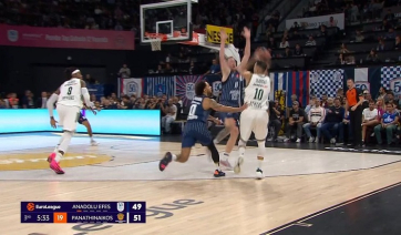 Εφές - Παναθηναϊκός 81-95: Χτίζουν σερί οι «Πράσινοι» με... περίπατο στην Κωνσταντινούπολη (Bίντεο)