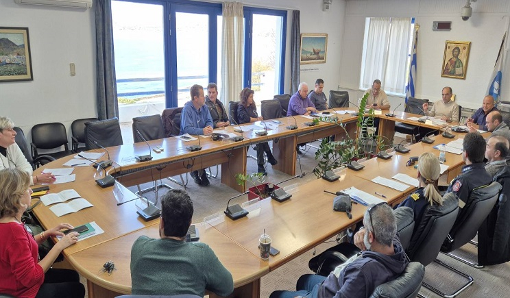 Σύγκληση του Τ.Ε.Σ.Ο.Π.Π. Δήμου Πάρου και προληπτική άσκηση Πολιτικής Προστασίας «ΔΕΥΚΑΛΙΩΝΑΣ»