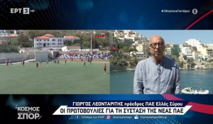 Η ΠΑΕ Ελλάς Σύρου ζει ιστορικές στιγμές - Πρόεδρος ομάδας: «Το γήπεδό μας θα έχει χλοοτάπητα παρόμοιο με αυτόν που αγωνίστηκε ο Ολυμπιακός στο CL» (βίντεο)