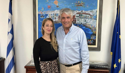 Συνάντηση της Αντιδημάρχου Τουρισμού Αμοργού με τον Γενικό Γραμματέα του ΕΟΤ – Ενίσχυση της παρουσίας του νησιού σε θεματικές εκθέσεις πεζοπορικού τουρισμού