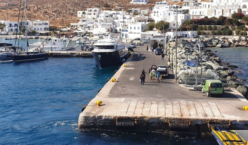 Στον Αντιπεριφερειάρχη Κυκλάδων κ. Γ. Λεονταρίτη  η Δήμαρχος Φολεγάνδρου κ. Ευθαλία Παπαδοπούλου