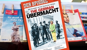 Εξώφυλλο Spiegel: Η Μέρκελ με τους ναζί στην Ακρόπολη