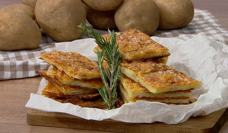 Πατατόπιτα με πατάτες Νάξου (βιντεο)