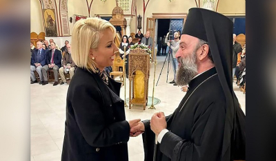 Κατερίνα Μονογυιού: «Η Σαντορίνη τιμά την Πολιούχο της – Η 5η Μαΐου καθιερώνεται ως ημέρα αργίας προς τιμήν της Αγίας Ειρήνης»