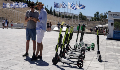 Τάξη στο χάος με τα πατίνια στην Αθήνα επιχειρεί να βάλει νέος κανονισμός κυκλοφορίας και στάθμευσης