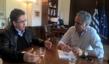 Συναντήσεις στην Αθήνα με την πολιτική ηγεσία και υπηρεσιακούς παράγοντες