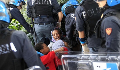 Εκδίωξη μεταναστών από τα σύνορα της Ιταλίας