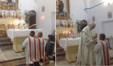 Η τέλεση του Μυστικού Δείπνου - Καθολική Κοινότητα Πάρου